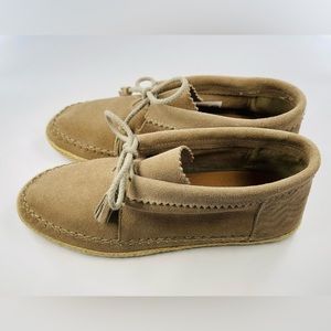 TOMS SOLD OUT ONLINE DESERT TOUPE SUEDE PALMERA CHUKKA MOCCASINS WOMEN S…